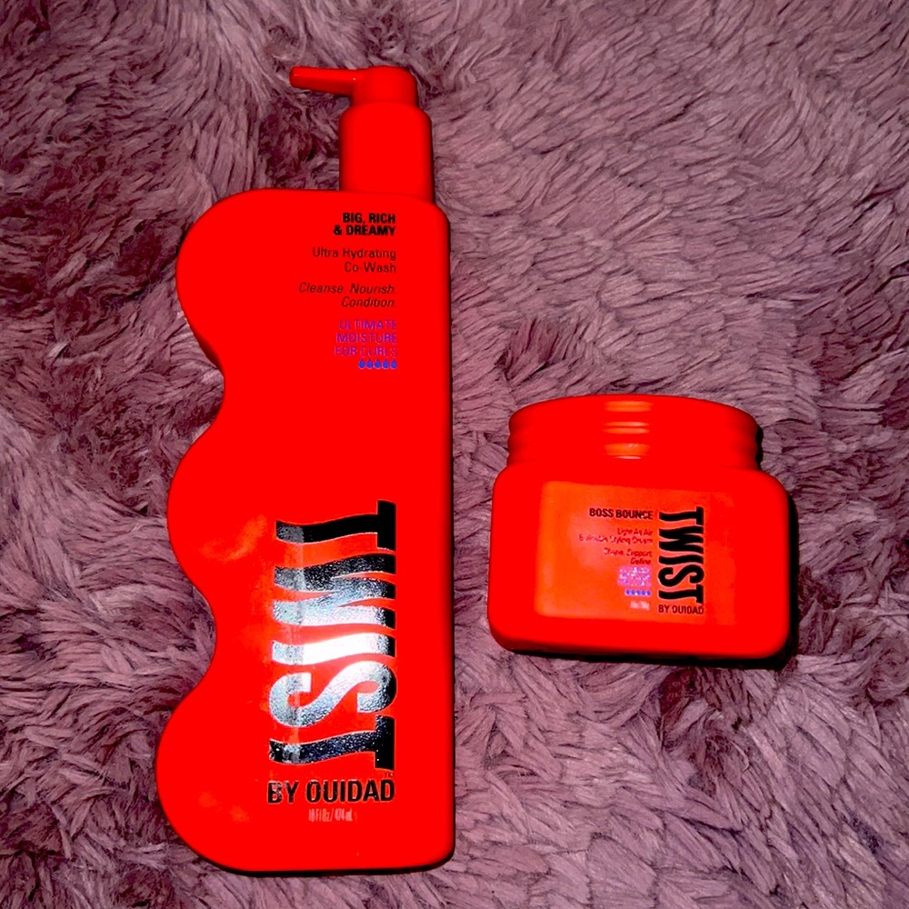 Twist by Ouidad Cowash and Boss Bounce Styling Cream